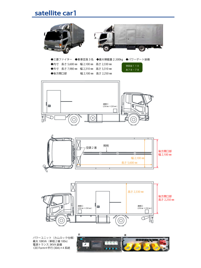 ｻﾃﾗｲﾄｶｰ1号車(4tﾍﾞｰｽ)_compressedのサムネイル